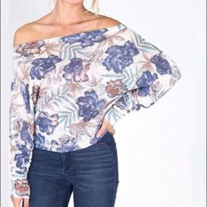 Off The Shoulder Floral Top